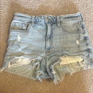 Distressed Denim Women's Shorts